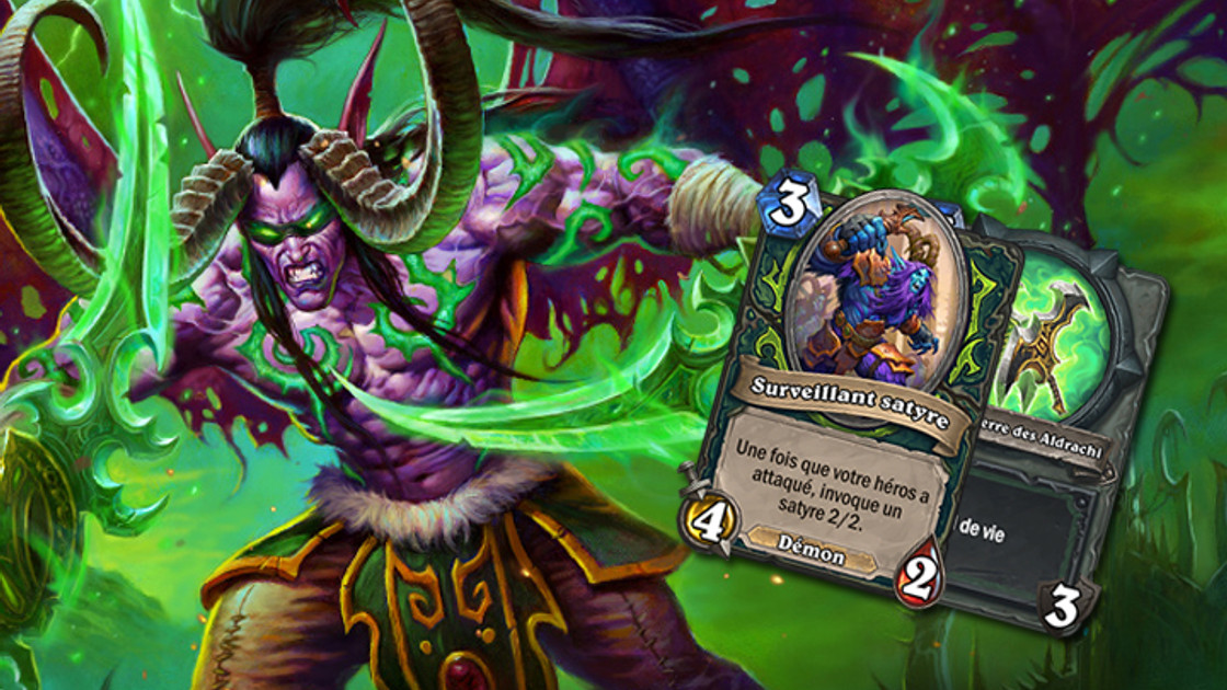 Hearthstone : Les cartes du Chasseur de démon Illidan dans HS