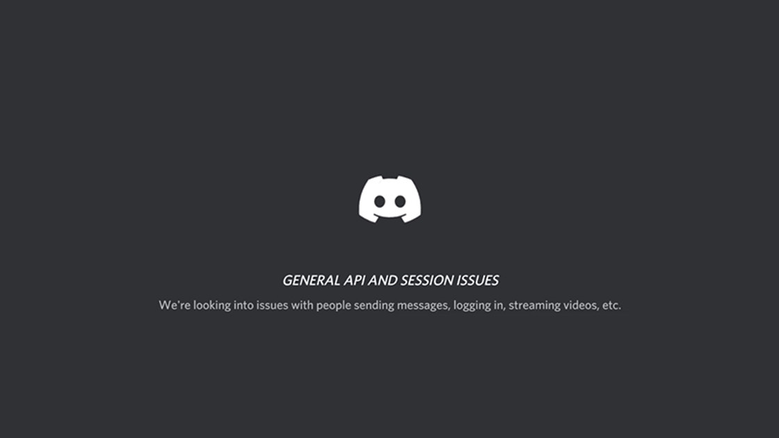 Discord General API and session issues, d'où vient le problème de connexion ?