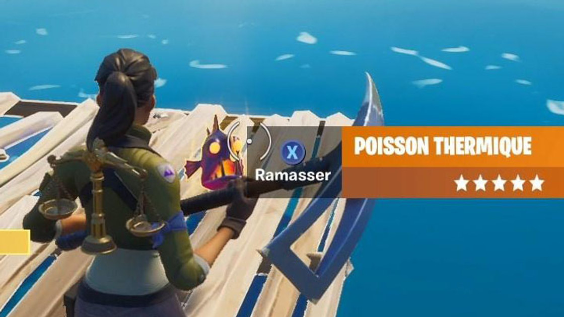 Fortnite : Où trouver un poisson légendaire ?