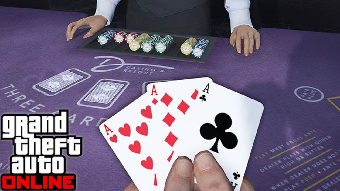 GTA 5 Online : Cartes à jouer du Casino, où se trouvent-elles ?