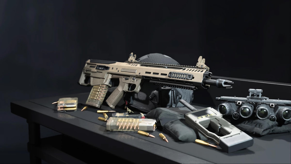 Cronen Squall MW2 classe, meilleurs accessoires et atouts dans Modern Warfare 2