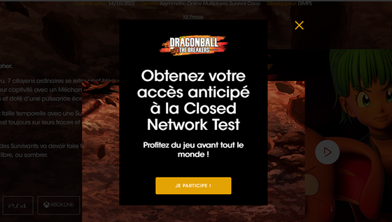 Comment participer à l'accès anticipé de Dragon Ball the Breakers ?