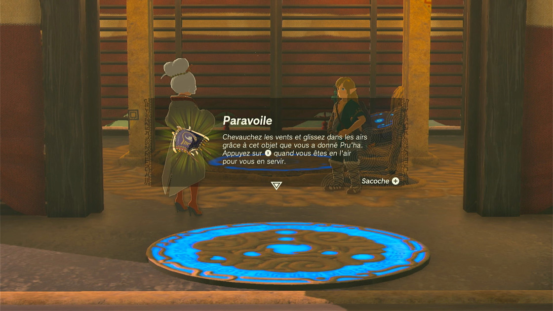 Paravoile Zelda Tears of the Kingdom, comment le débloquer ?