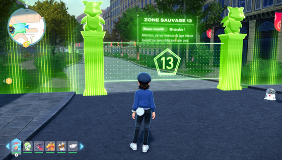 La liste complète des Pokémon de la Zone Sauvage 13 dans Pokémon Légendes Z-A