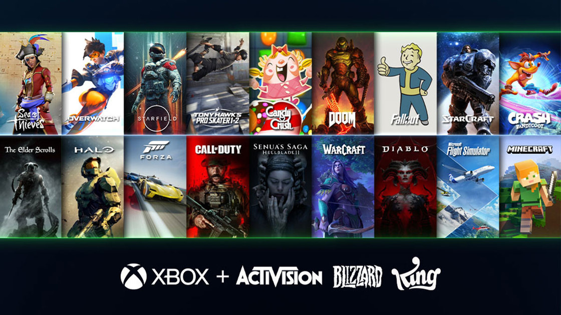 Microsoft scelle le rachat d'Activision Blizzard : une acquisition historique pour Xbox