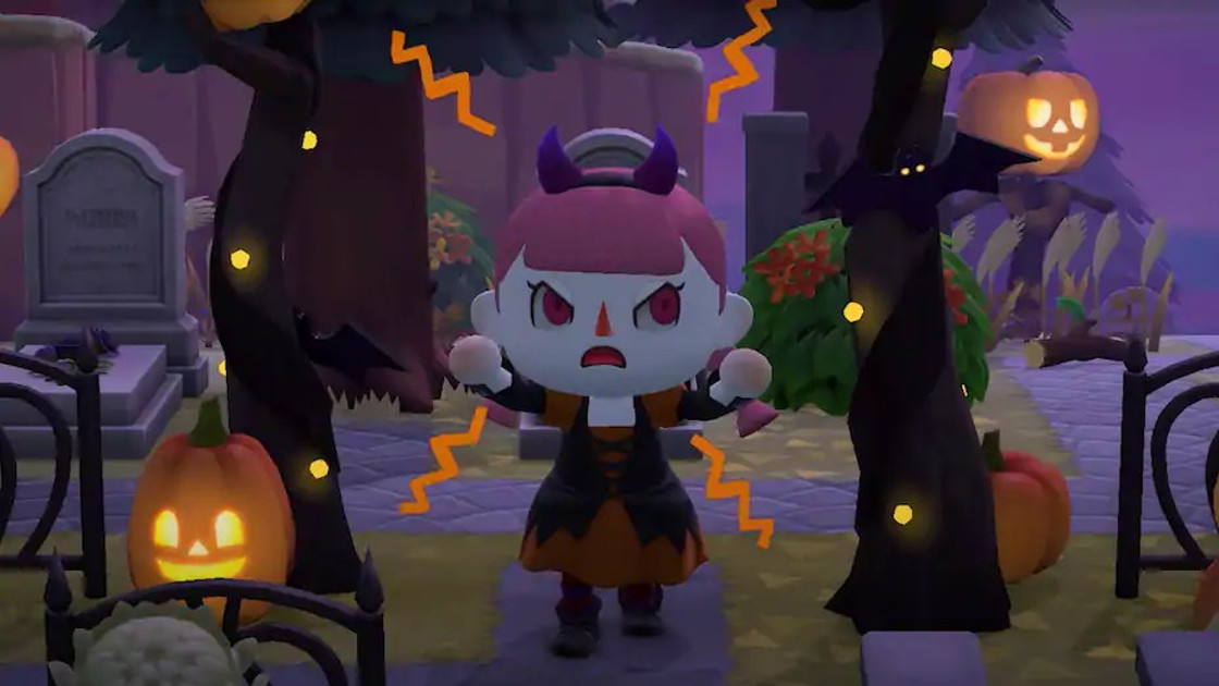 Déguisements d'Halloween dans Animal Crossing : New Horizons, liste complète