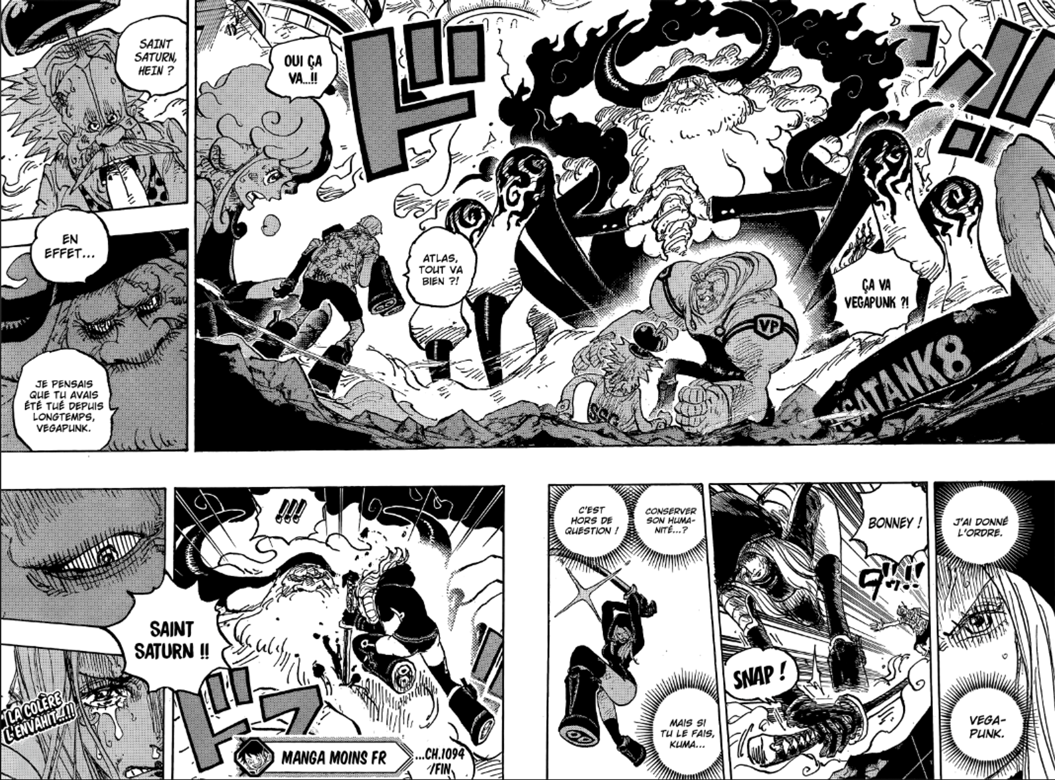 One Piece : Saturn vs Luffy, ses pouvoirs expliqués, le plus puissant membre du gorosei ?