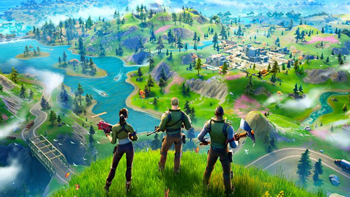 Fortnite : Trouver le F caché dans l'écran de chargement Nouveau monde, Défis Chapitre 2, Saison 1