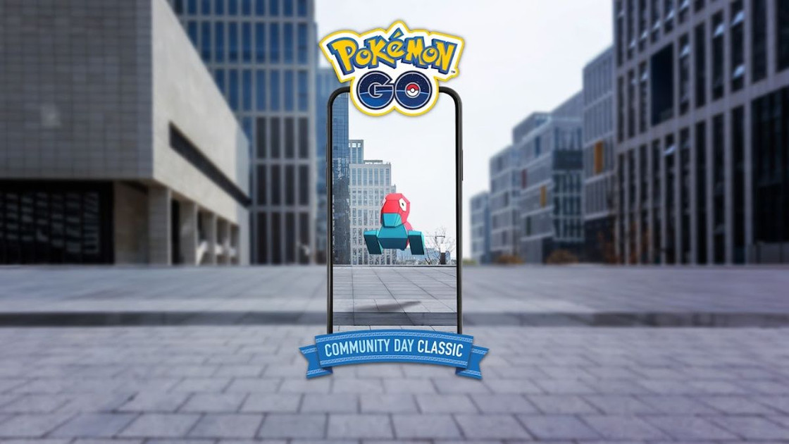 Porygon (shiny) pour le Community Day Classique de janvier 2024 sur Pokémon GO, le guide de l'événement
