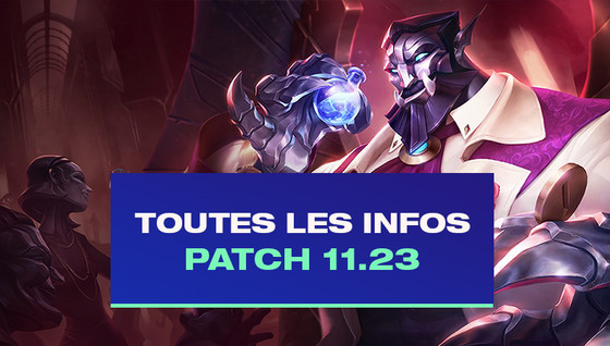 Tous les changements du patch 11.23