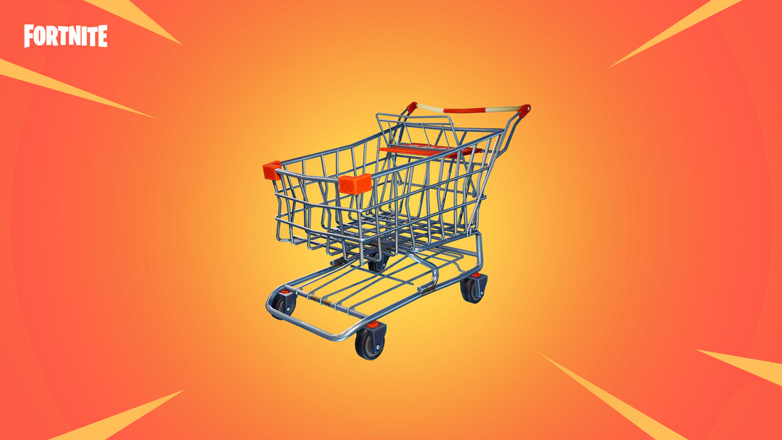 Caddie Fortnite, où trouver les chariots de supermarché en saison 8 ?