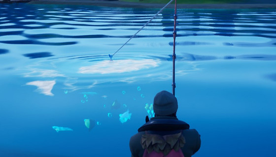 Défi : Attraper un poisson en portant la tenue marin