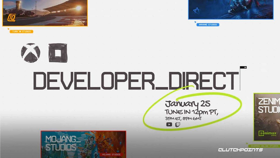 Comment suivre le déveloper direct du 25 janvier pour les consoles Xbox ?