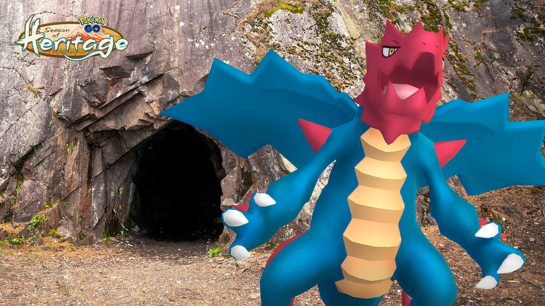 Descente de Dragospire avec Drakkarmin (shiny) sur Pokémon GO