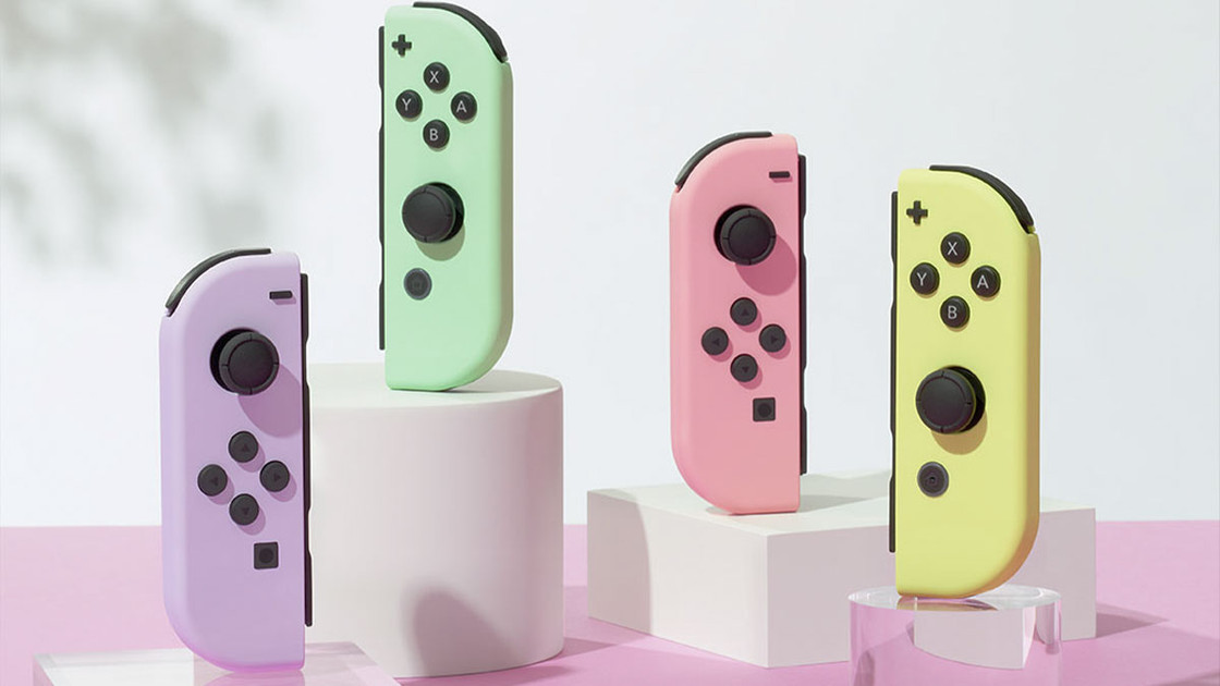 Date de sortie et prix des nouveaux Joy-Con pastel pour la Switch ?