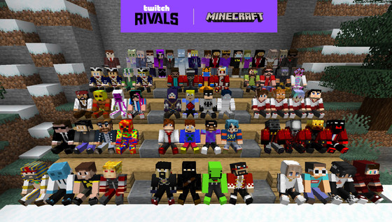 Suivez les Twitch Rivals Minecraft ce 6 avril