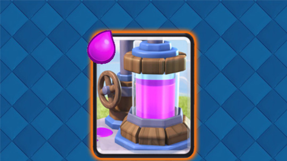 Clash Royale : Tout sur la Carte Rare Extracteur d'élixir