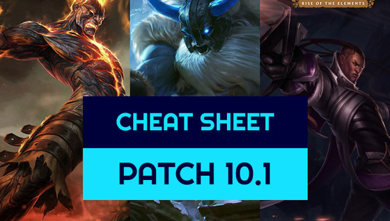 Le cheat sheet des meilleures compositions de TFT en 10.1