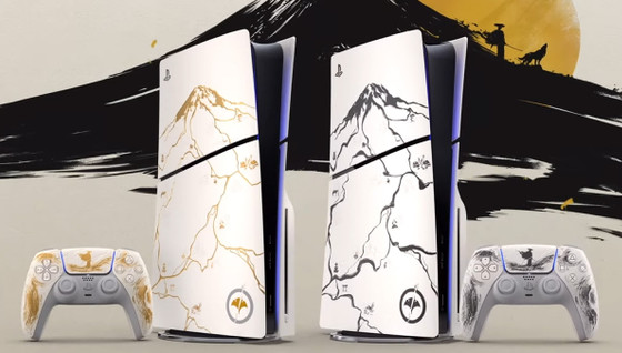 PlayStation dévoile une PS5 en édition limitée pour Ghost of Yotei et elle est magnifique !