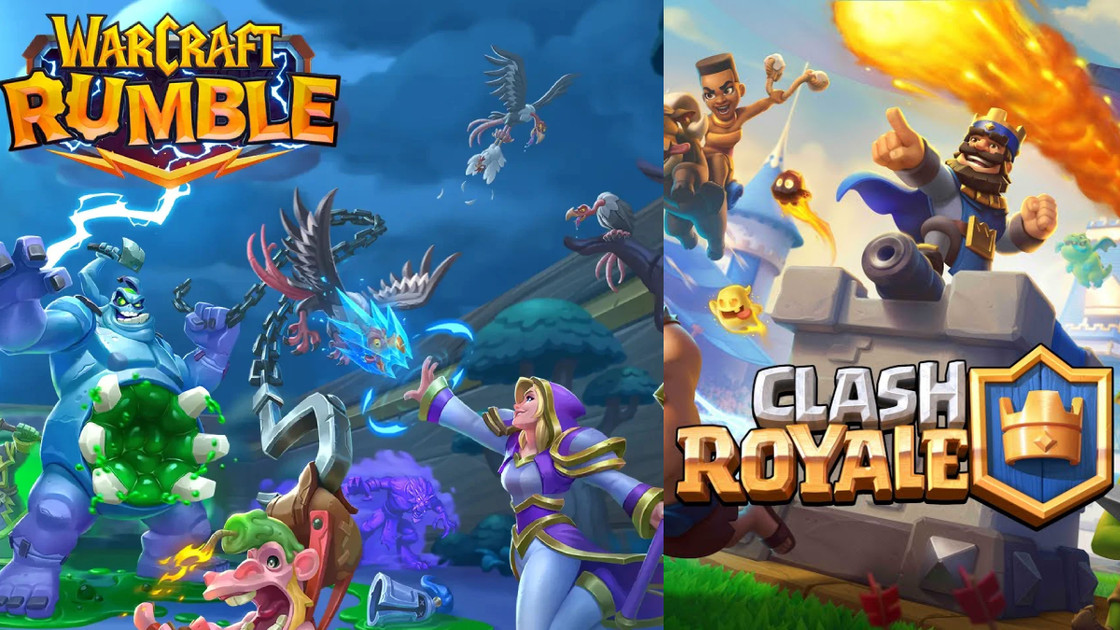 Warcraft Rumble : Les différences avec Clash Royale