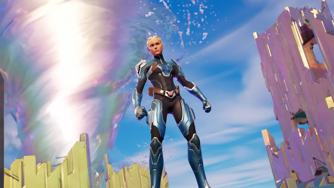 Brie Larson (Captain Marvel) arrive dans Fortnite et incarne le skin Paradigme