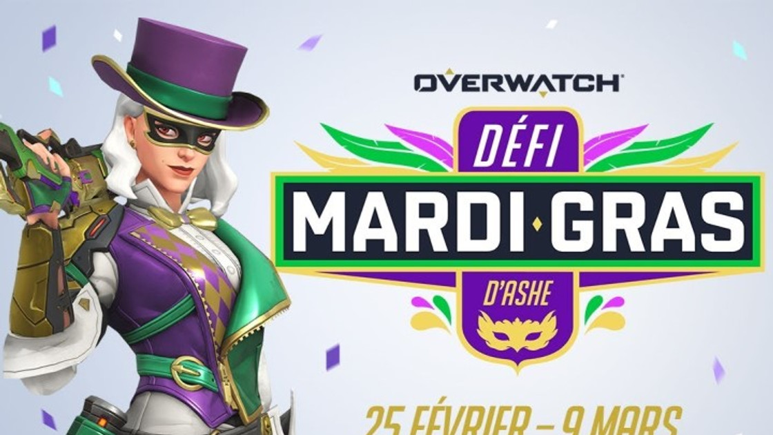 Overwatch : le défi Mardi gras 2020, photo et infos