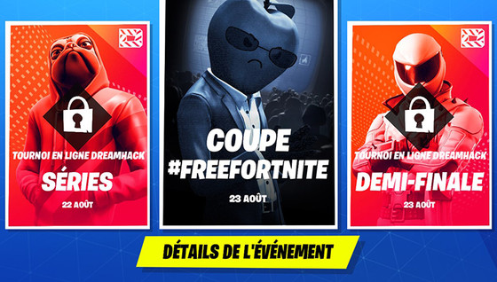 Classement de la Free Fortnite Cup