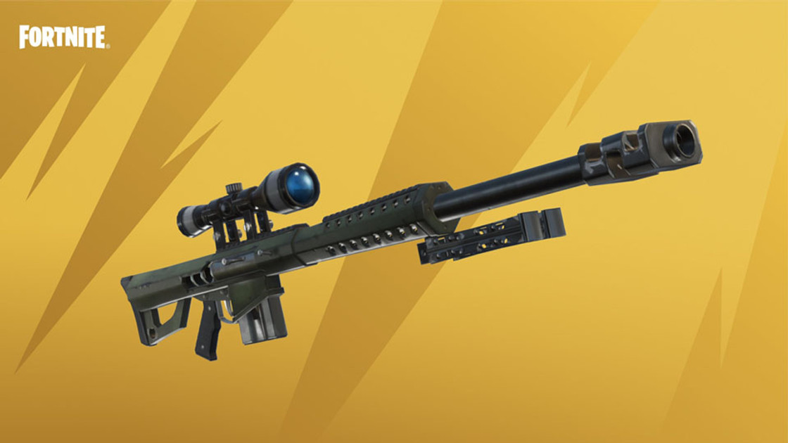 Un fusil de sniper sur Fortnite qui one-shot en saison 3 du chapitre 3 avec 207 dégâts