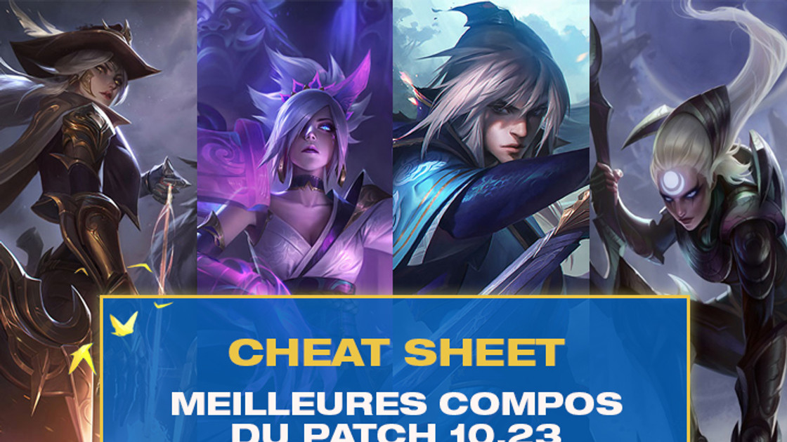 TFT : Cheat sheet des meilleures compos du patch 10.23