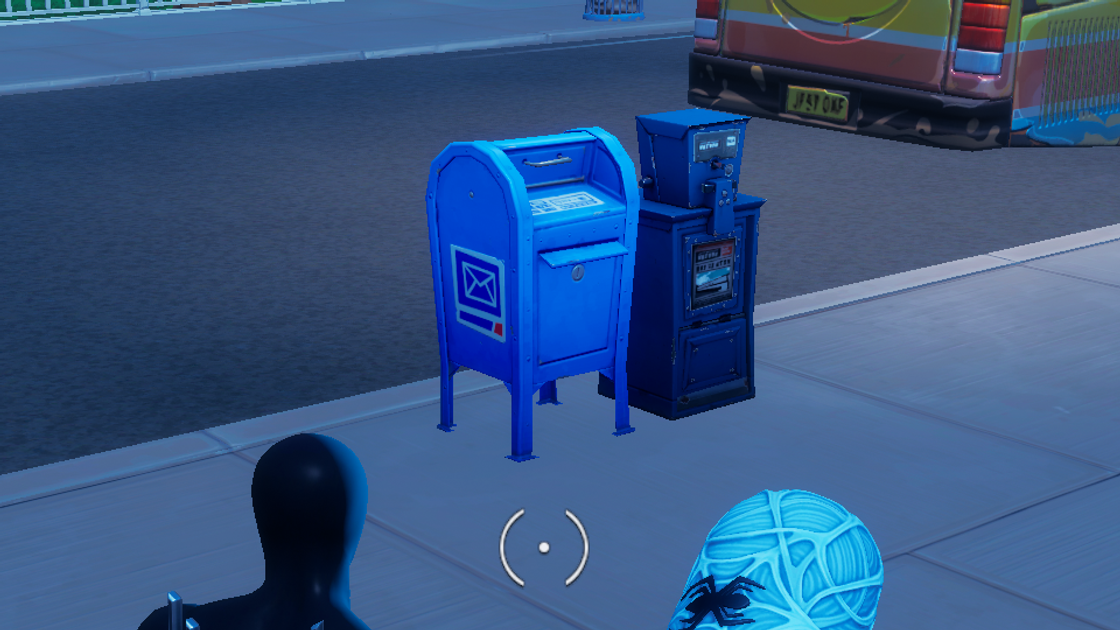 Détruire des boîtes aux lettres à Sleepy Sound ou Tilted Towers, défi Fortnite semaine 10 saison 1 chapitre 3