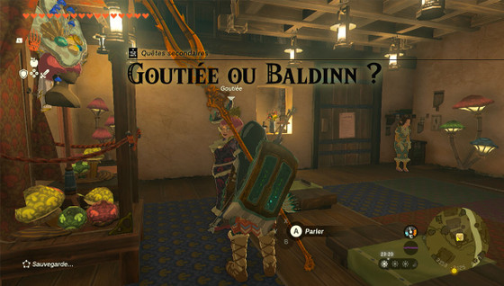 Comment accomplir la quête Goutiée ou Baldinn Zelda Tears of the Kingdom ?