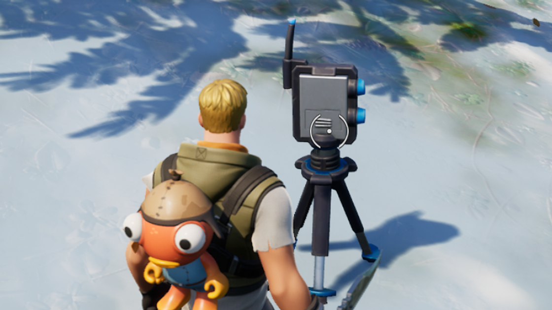 Scanner les racines entre l'arbre de réalité et la floraison de réalité dans Fortnite, défi saison 3, chapitre 3