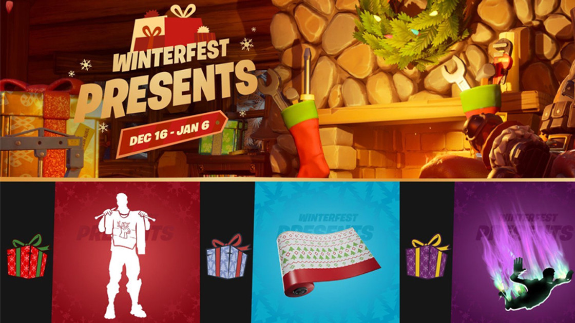 Est-ce qu'il y a un quinzième cadeau Fortnite ?