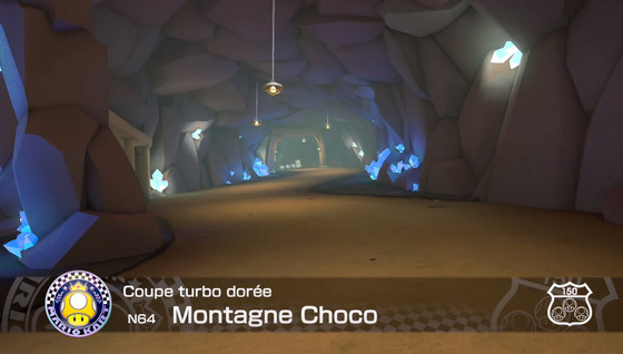 Les raccourcis du circuit Montagne Choco sur Mario Kart 8 Deluxe