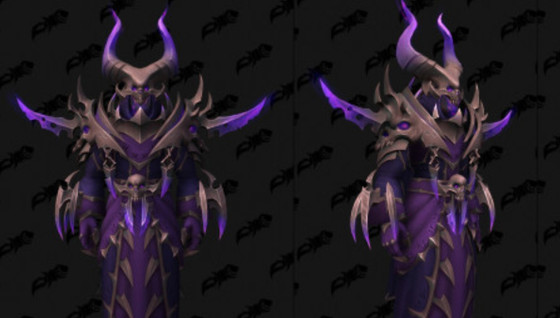 Effets et Apparences du set Démoniste du nouveau raid Amidrassil