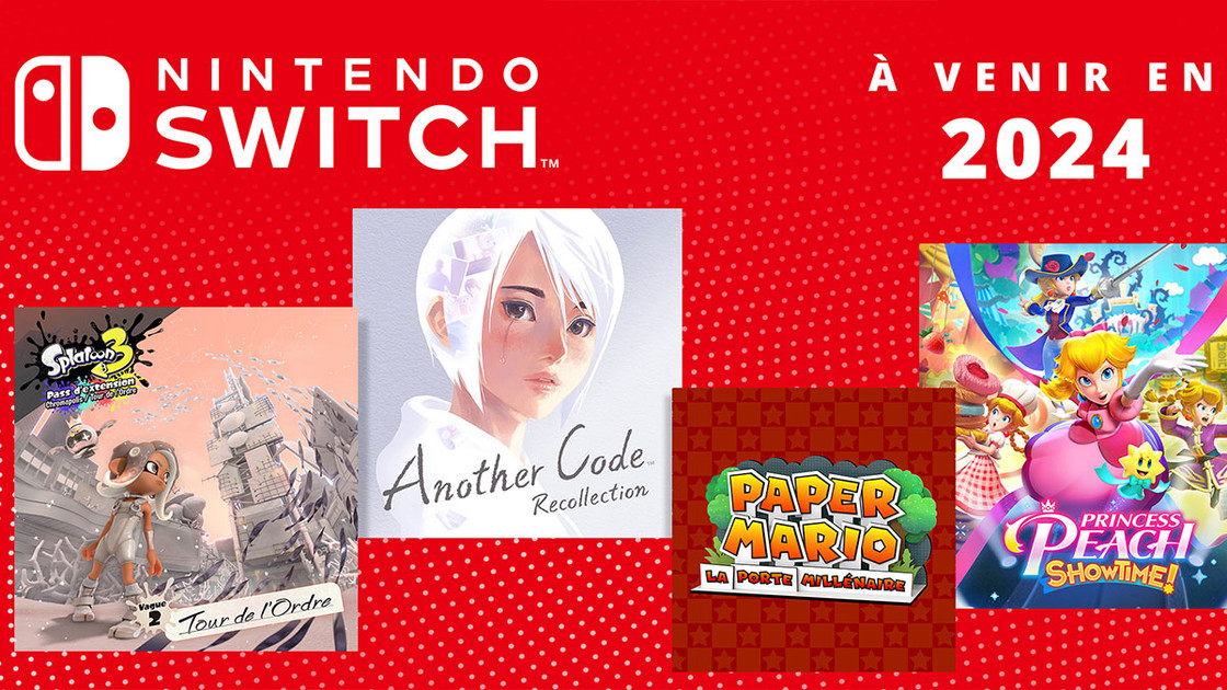 Nintendo Switch Sortie 2024 : les jeux les plus attendus de l'année pour la console !