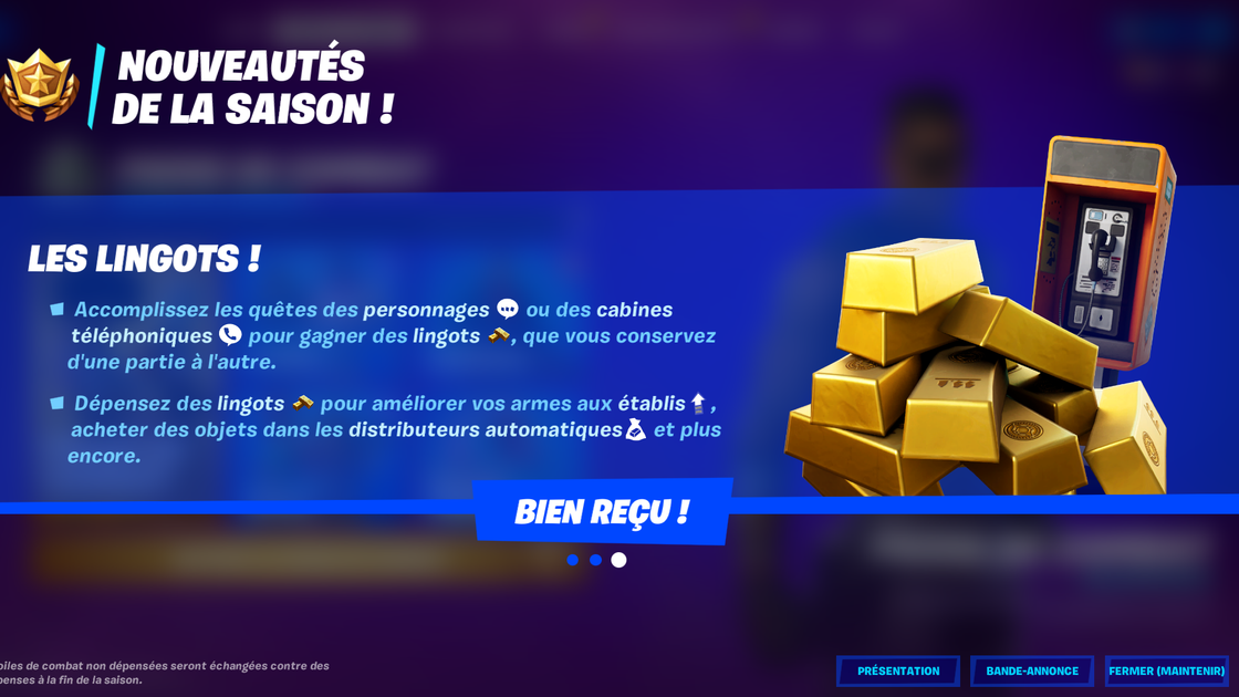 Etabli d'amélioration Fortnite, où sont-ils en saison 7 ?