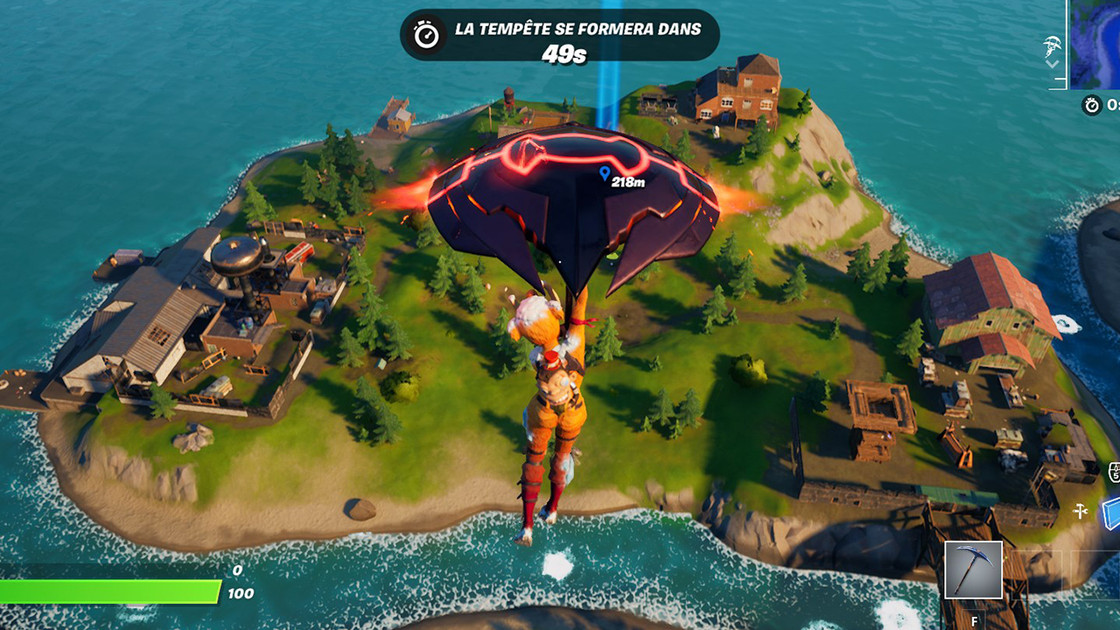 Fortnite : Attraper du poisson au Camp de la Morue, au Lac des Canoës, ou à Stealthy Stronghold, défis saison 6