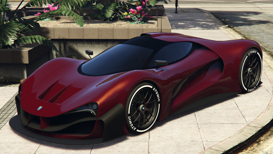 Visione sur GTA 5 Online, la voiture du podium du casino