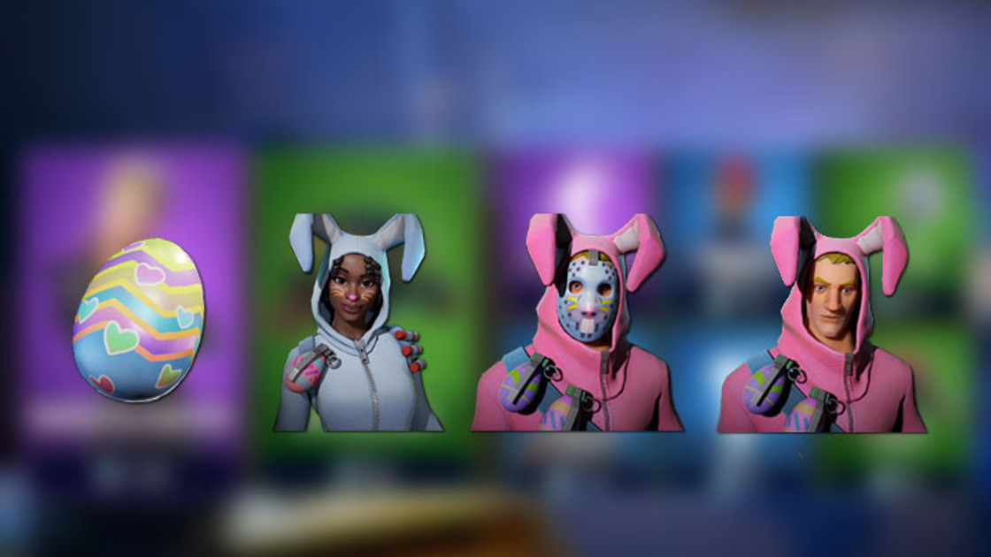 Fortnite : Nouveaux skins, pioches et planeurs Pâques