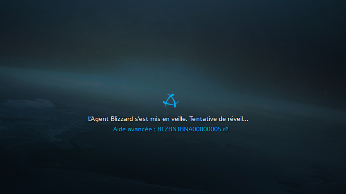 Battle Net : Agent Blizzard s'est mis en veille, impossible de se connecter
