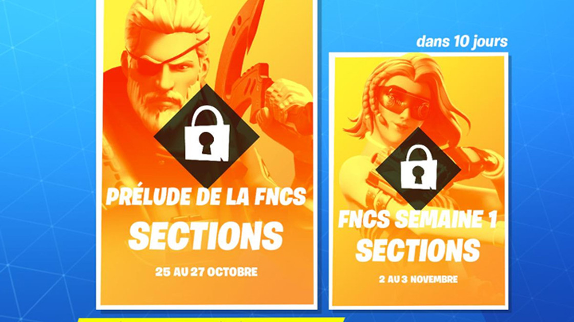 FNCS Fortnite : Prélude en section, infos et date du tournoi