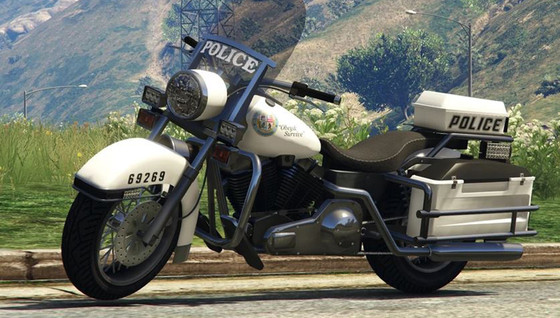 Où trouver une moto de police dans GTA Online ?