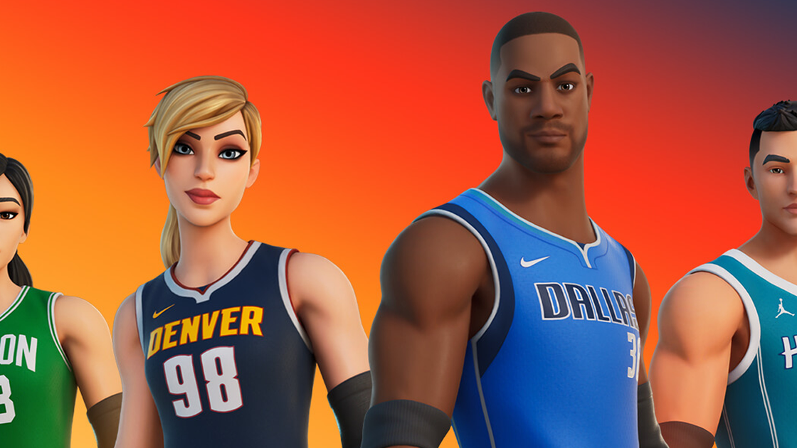 Fortnite x NBA, skins basket, combats d'équipe et mode Créatif