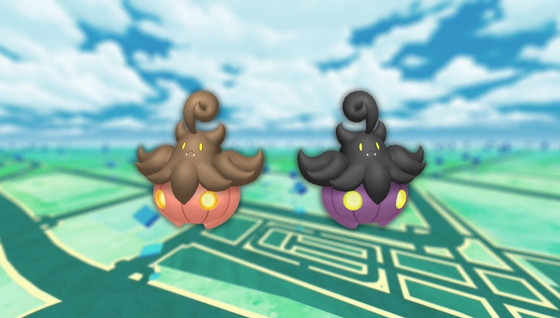 Pitrouille (shiny) dans les Heures de Pokémon Vedette d'octobre 2023 sur Pokémon GO