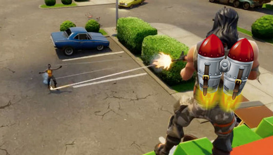 Le Jetpack arrive sur Fortnite