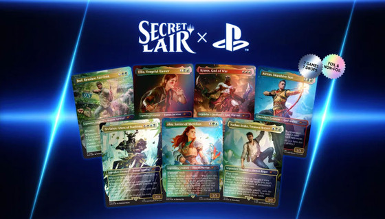 Magic x PlayStation : des cartes inédites pour The Last of Us, God of War, Horizon et plus encore !
