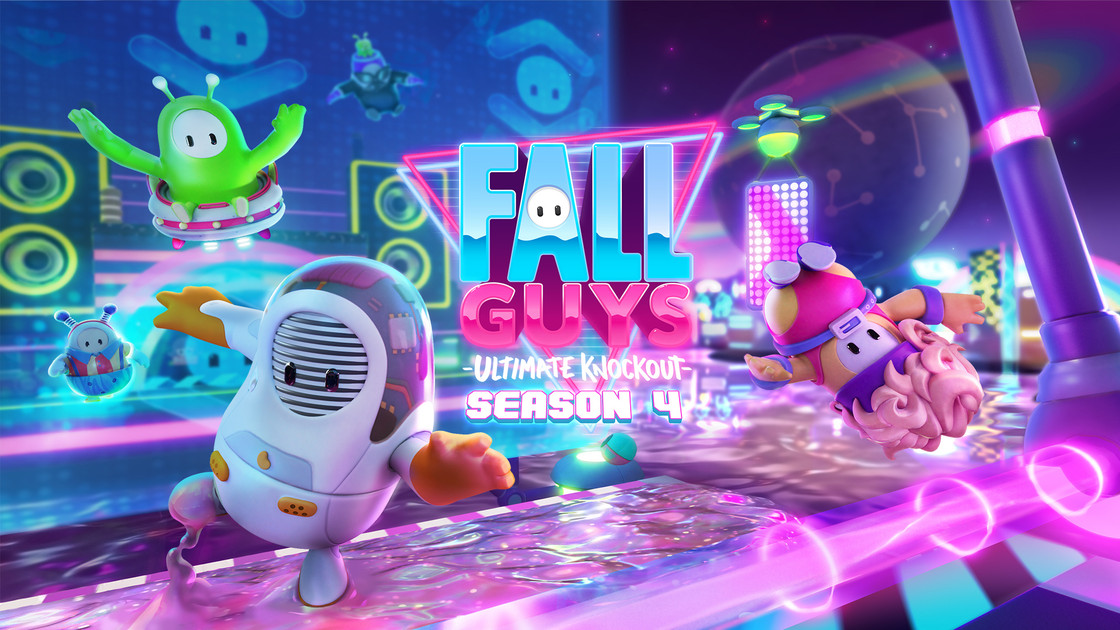 Fall Guys saison 4, nouvelles maps, mode squad et défis quotidiens