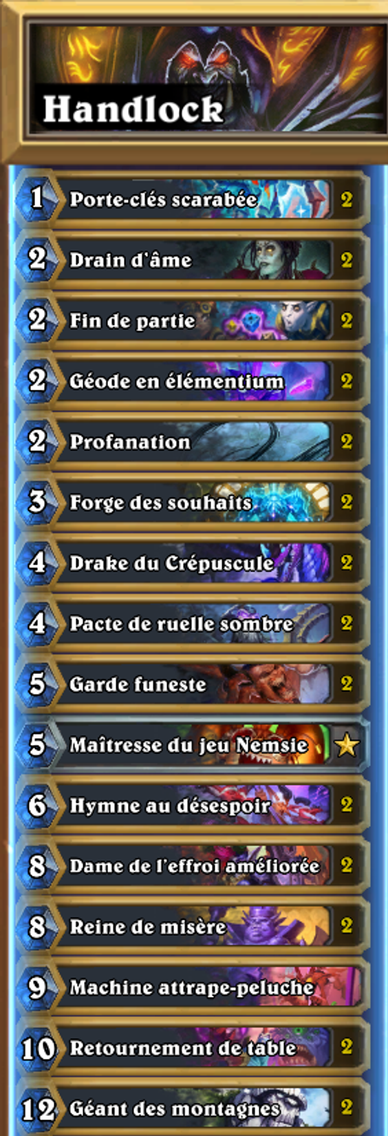 handlock-deck-hearthstone