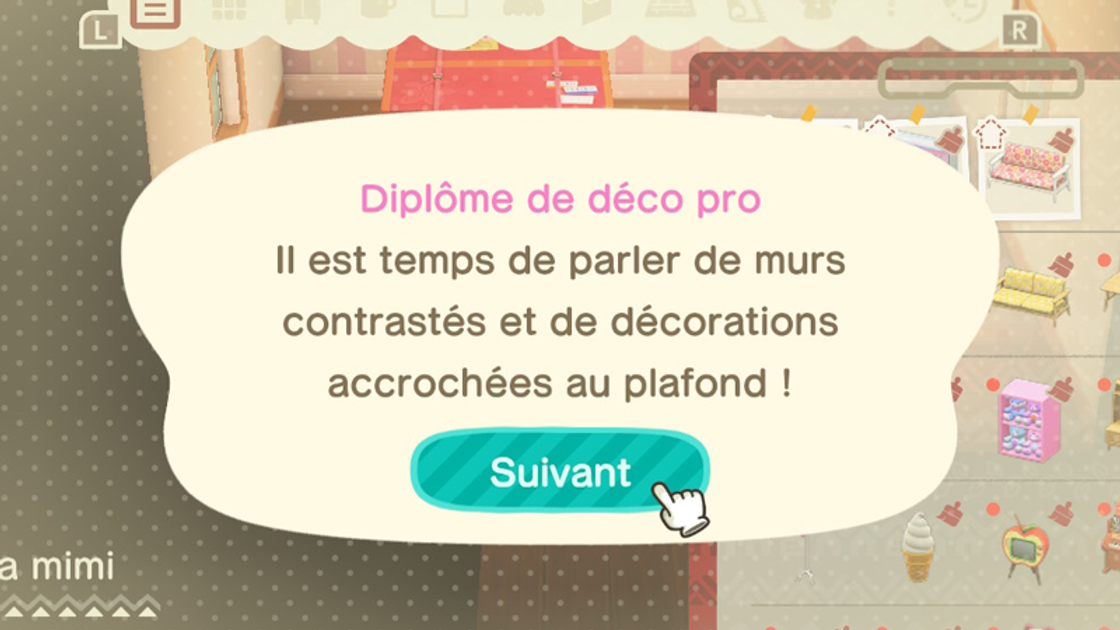 Diplome de déco pro, comment l'obtenir dans Animal Crossing Happy Home Paradise ?